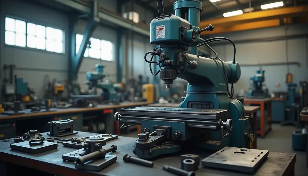 Die Bedeutung des Gewichts einer Fräsmaschine für Stabilität und Präzision